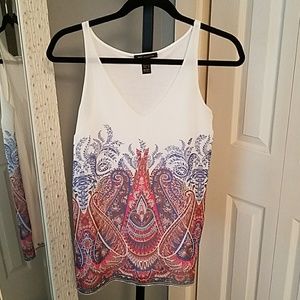 MNG Collection paisley chiffon top